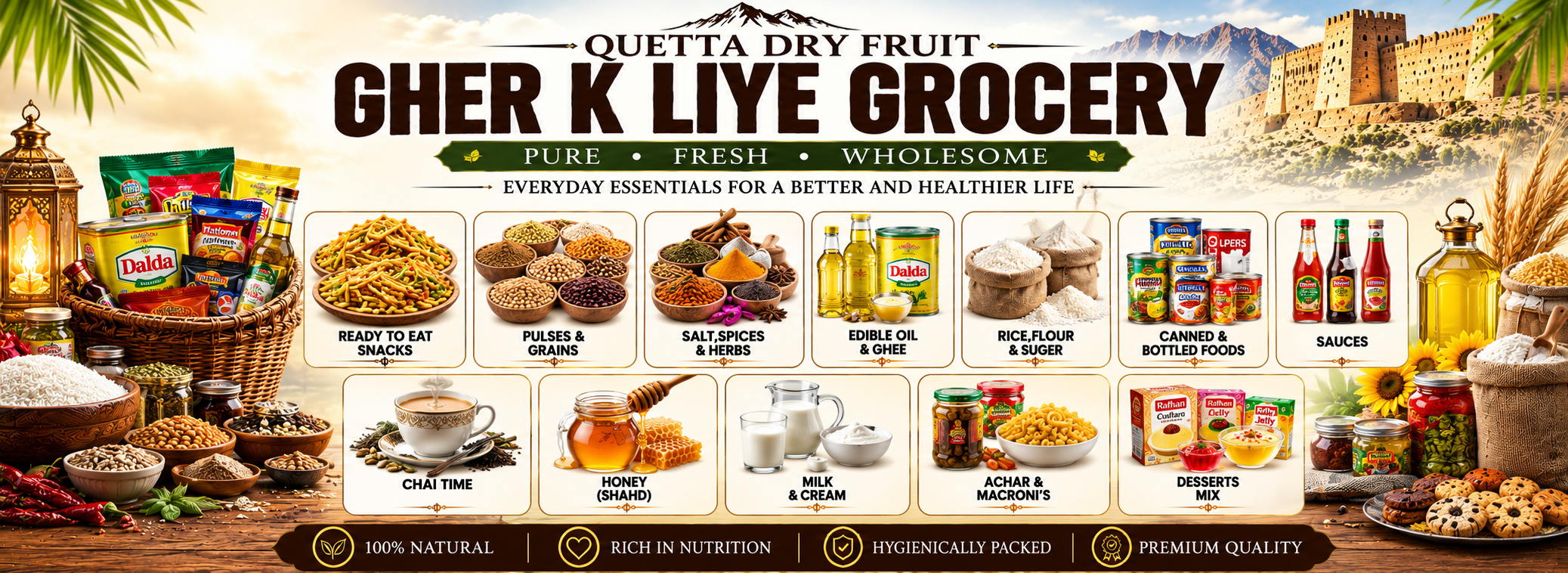 GHER K LIYE GROCERY