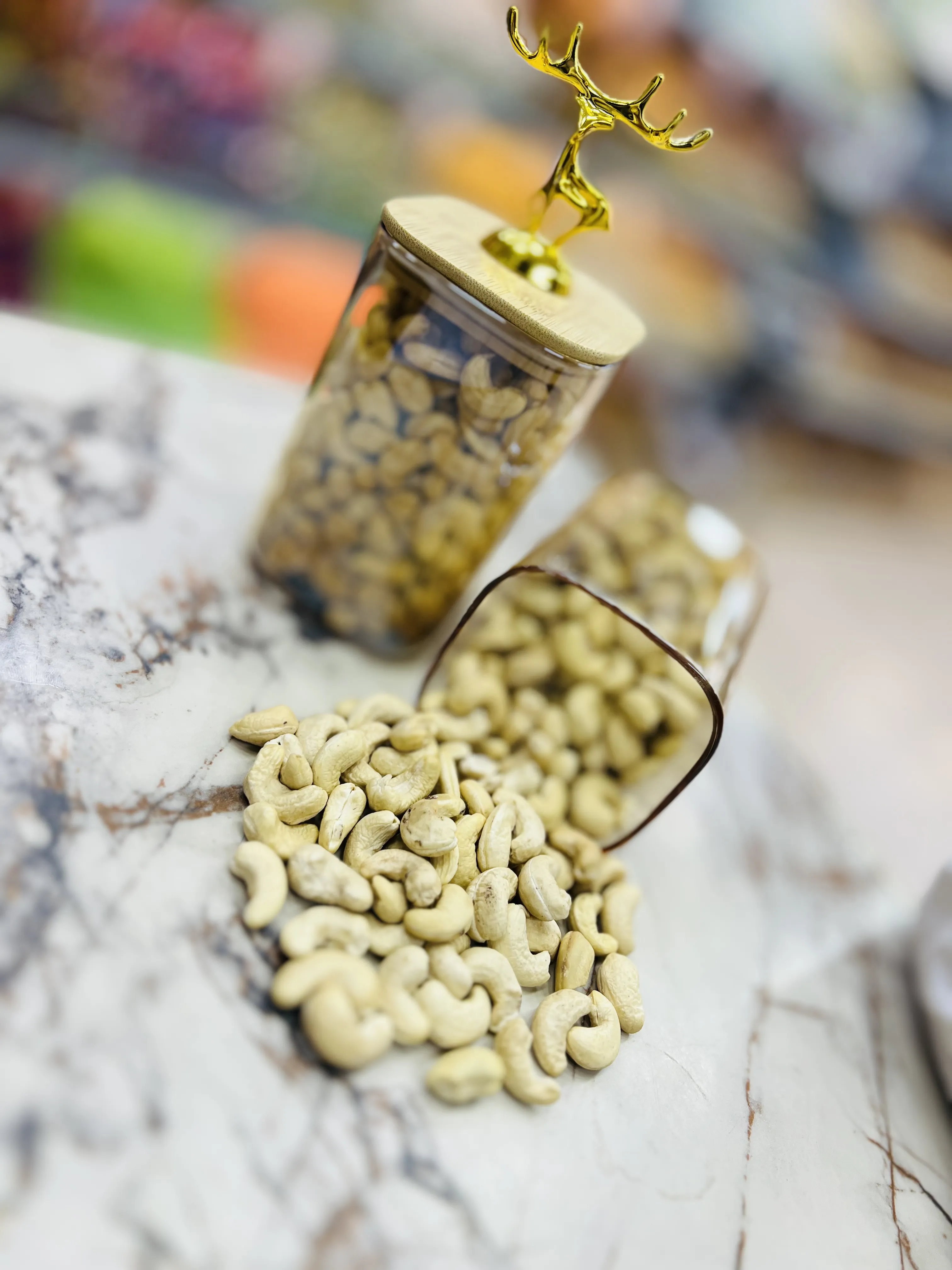 QDF CASHEW PLAIN PREMIUM 500 GWT