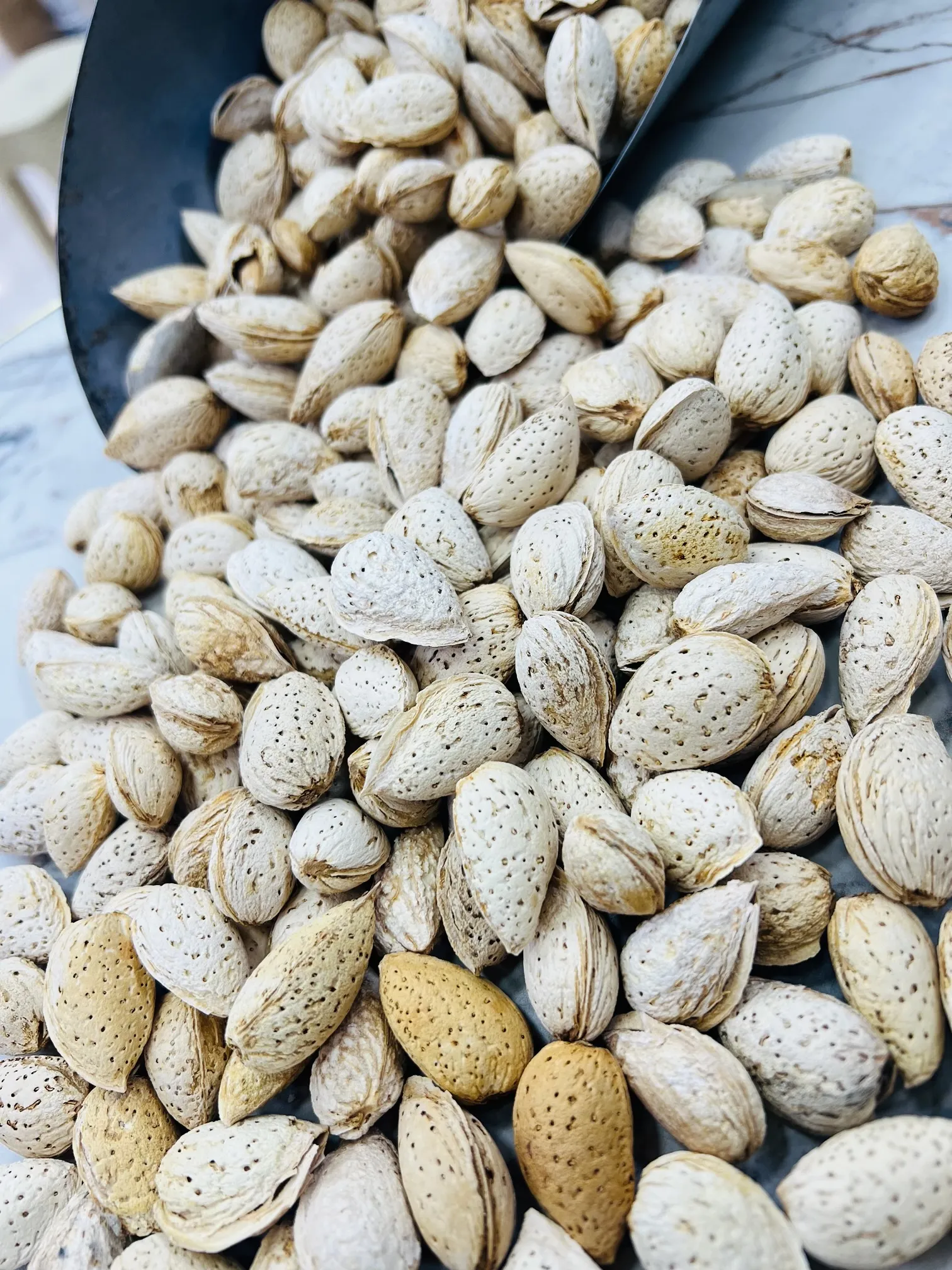QDF ALMONDS WHITE PAIWAND (BADAM) 500 GWT